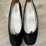 ballerines Repetto satin noir