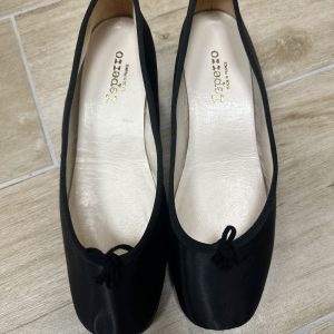 ballerines Repetto satin noir