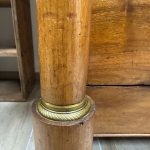 commode empire dessus marbre noir début 19ème