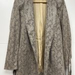 veste imprimé serpent