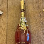 service Murano rouge et or