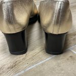 ballerines Repetto Or clair à talons