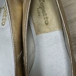 ballerines Repetto Or clair à talons