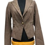 veste laine femme Mexx boutons dorés