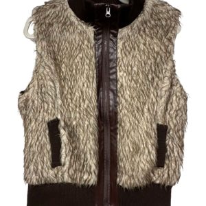gilet sans manches fausse fourrure tailleM toomai