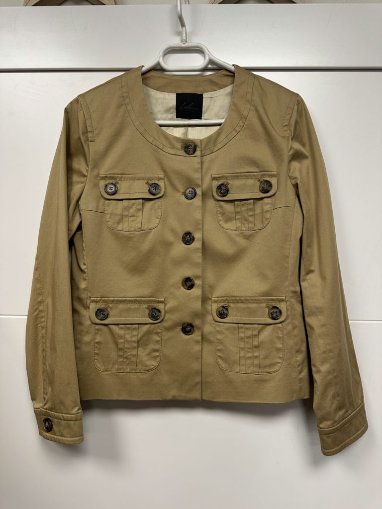 veste beige gros boutons LOLA T42/44