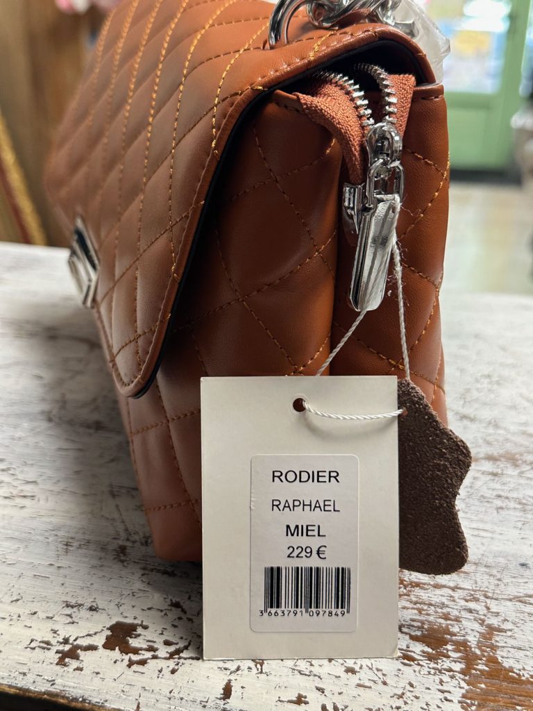 sac à main en cuir Rodier