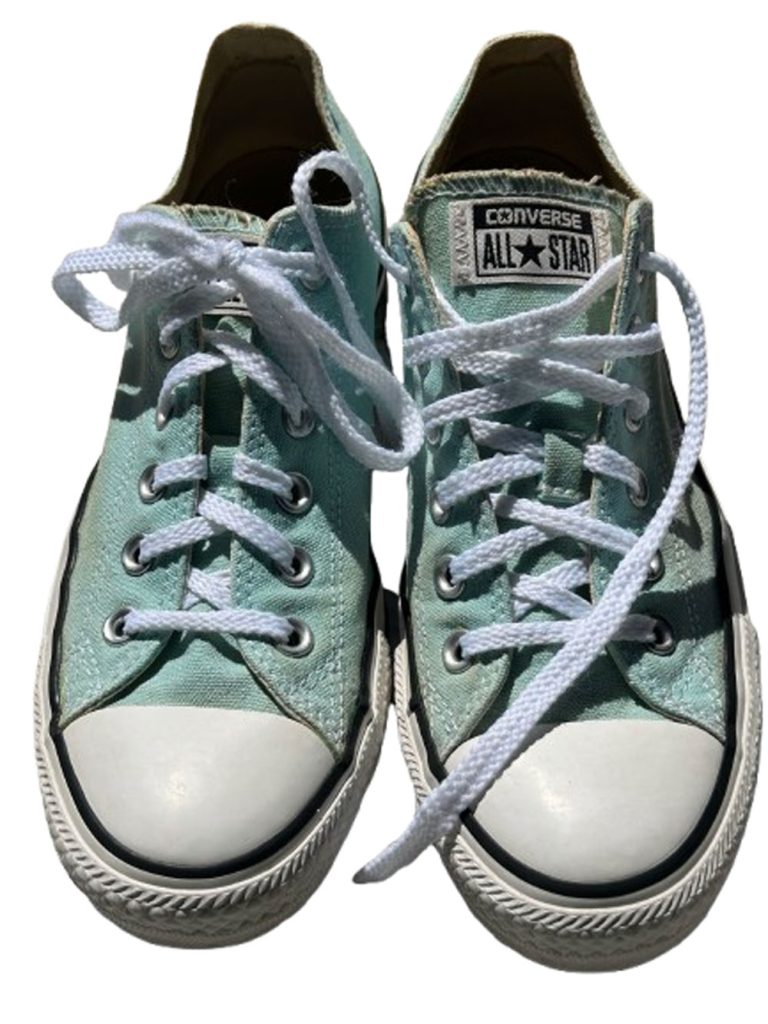 baskets converse all stars bleu vert