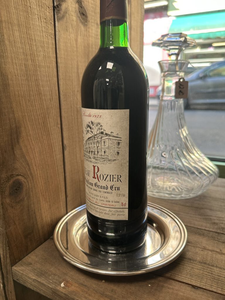 dessous de carafe fleuron de christofle