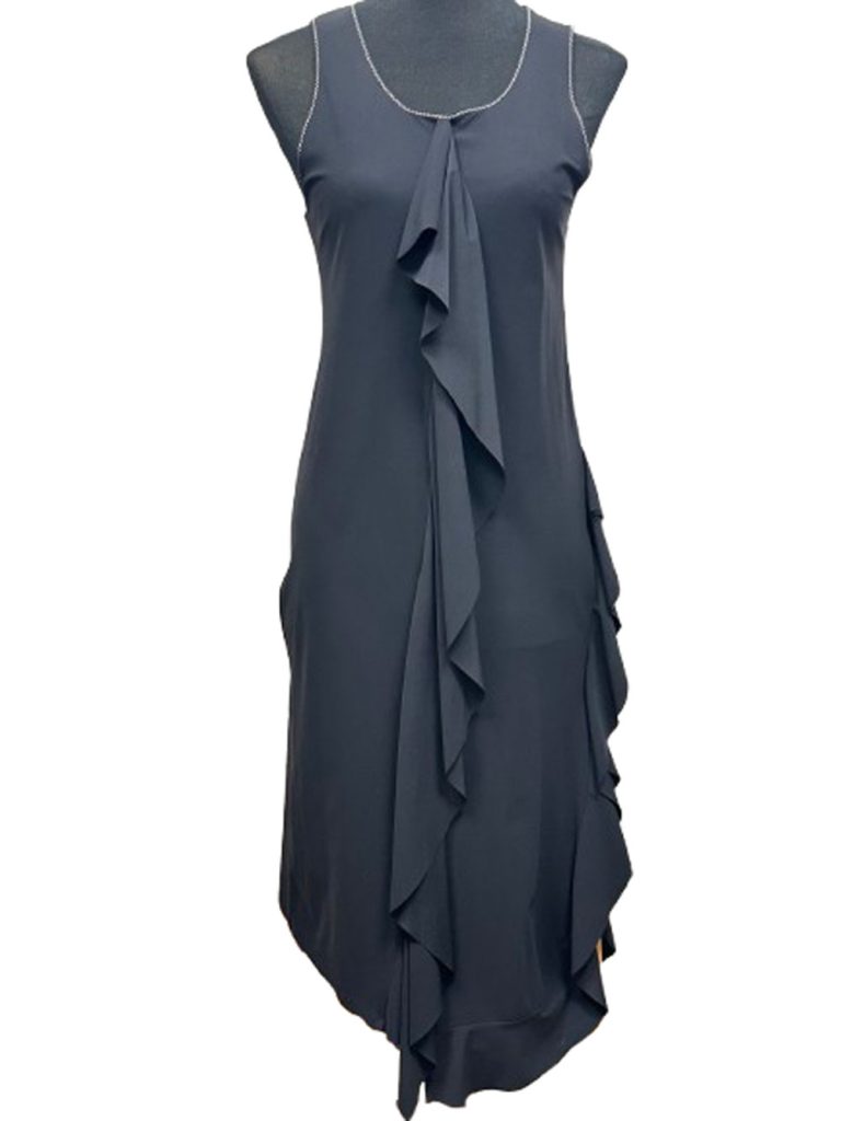 robe noire marithé et françois girbaud