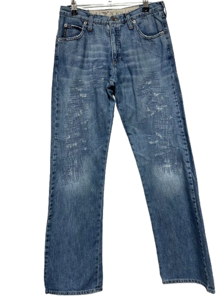 jean évasé vintage armani