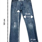 jean évasé vintage armani