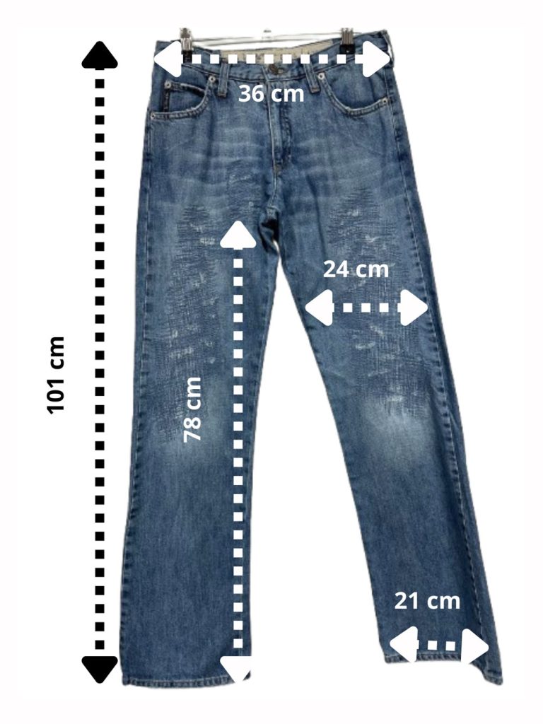 jean évasé vintage armani