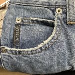 jean évasé vintage armani