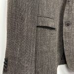 Veste/blazer de créateur italien Corneliani laine lin