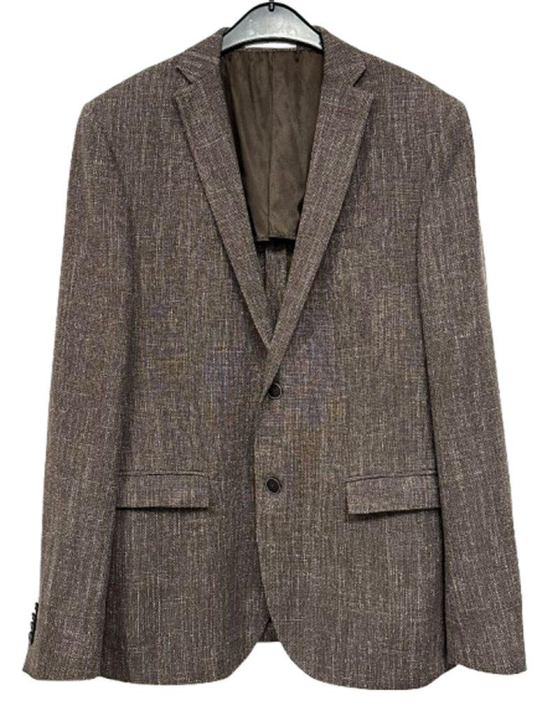 Veste/blazer de créateur italien Corneliani laine lin