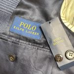 Veste de costume/ blazer Polo Ralph Lauren bleue prince de galles