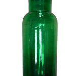 bocal pot pharmacie vintage vert