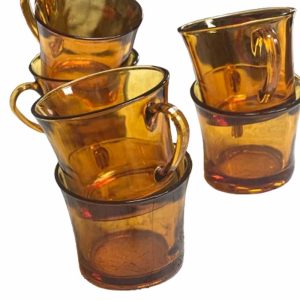 tasses duralex ambrées seconde main