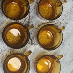 petites tasses duralex ambrées vintage