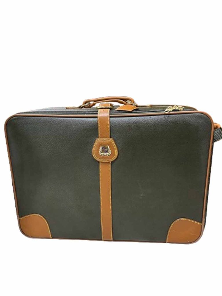 valise cuir vintage lancel