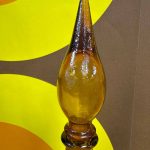 Carafes à décanter en verre d'Empoli années 70 vintage