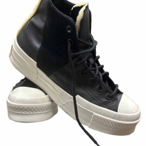 baskets converse cuir noir seconde âme