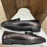 mocassins femme pointus cuir texto occasion