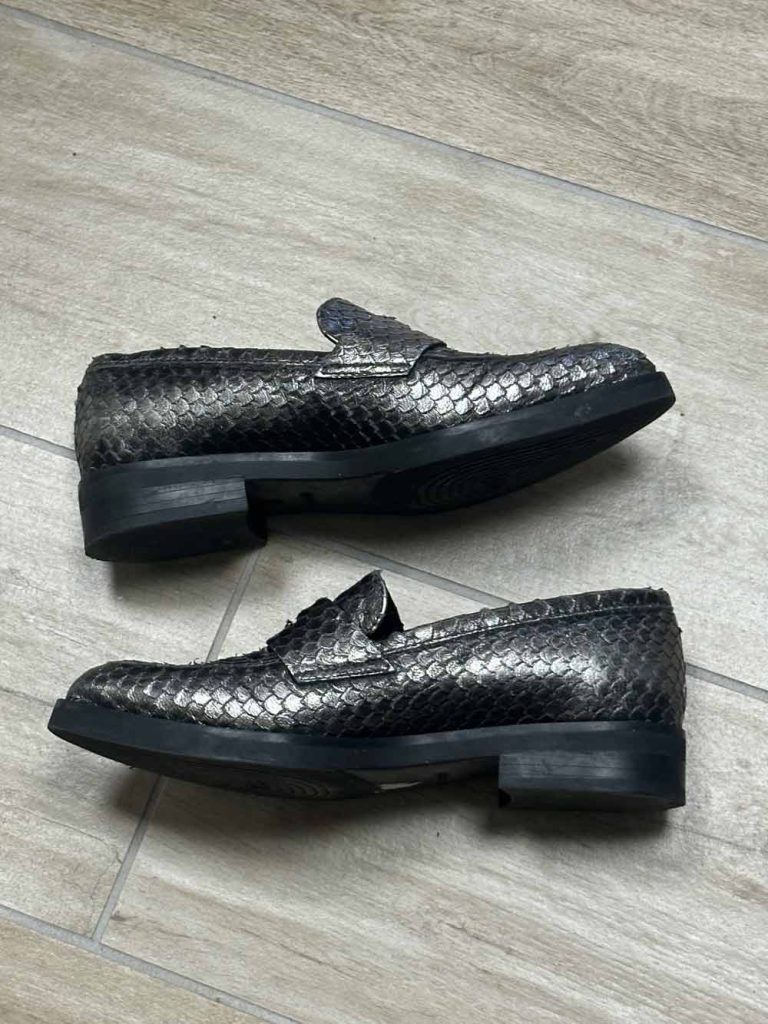 Mocassins femme serpent Dune seconde main