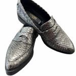 Mocassins femme serpent Dune occasion