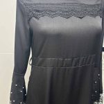 robe longue noire Myzen seconde main