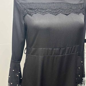 robe longue noire Myzen seconde main