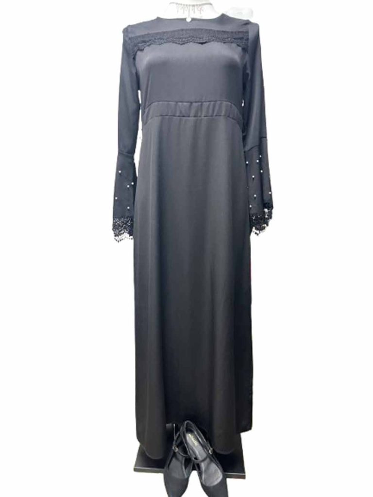 robe longue noire Myzen seconde main
