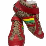 Baskets vintage de la collection Jamaïque de Galliano pour dior