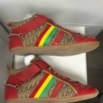 baskets john galliano dior cuir