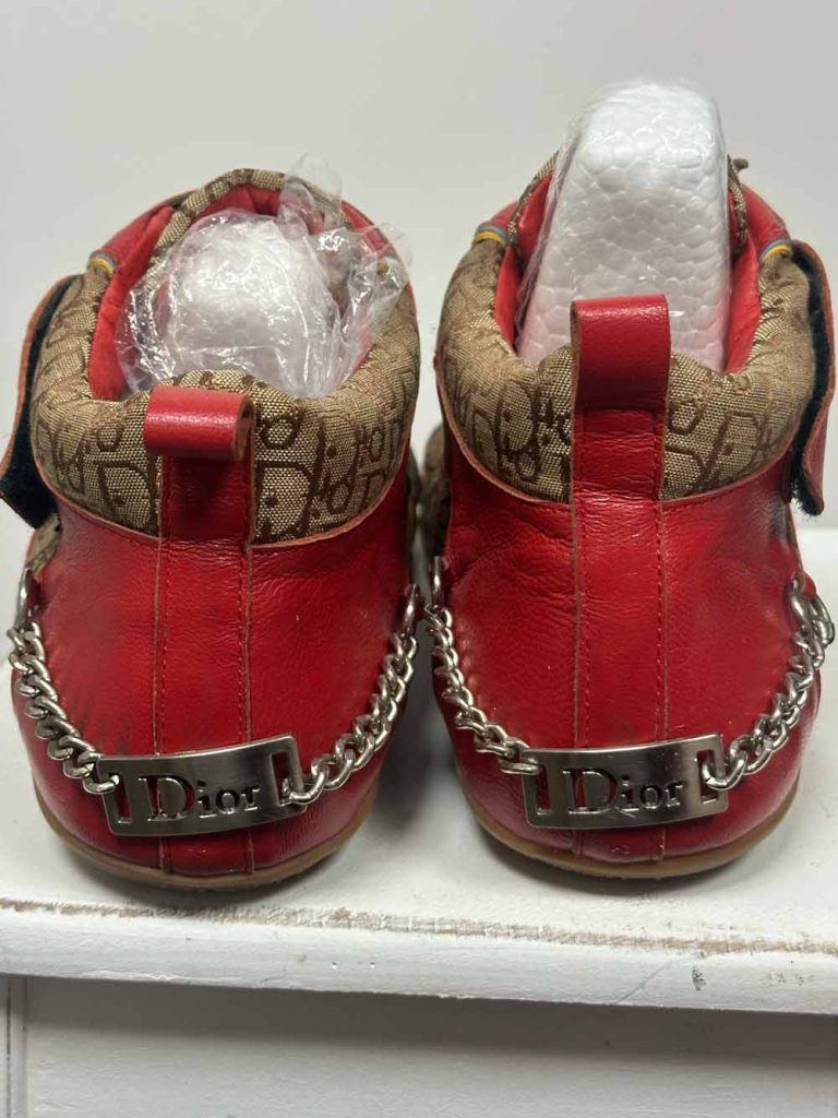 Baskets vintage de la collection Jamaïque de Galliano pour dior