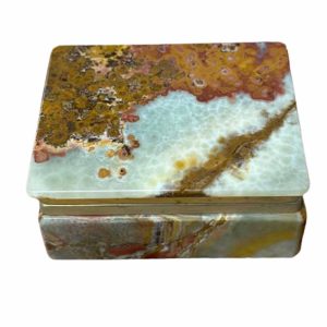 boite en onyx vintage