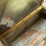 boite en onyx vintage brocante en ligne