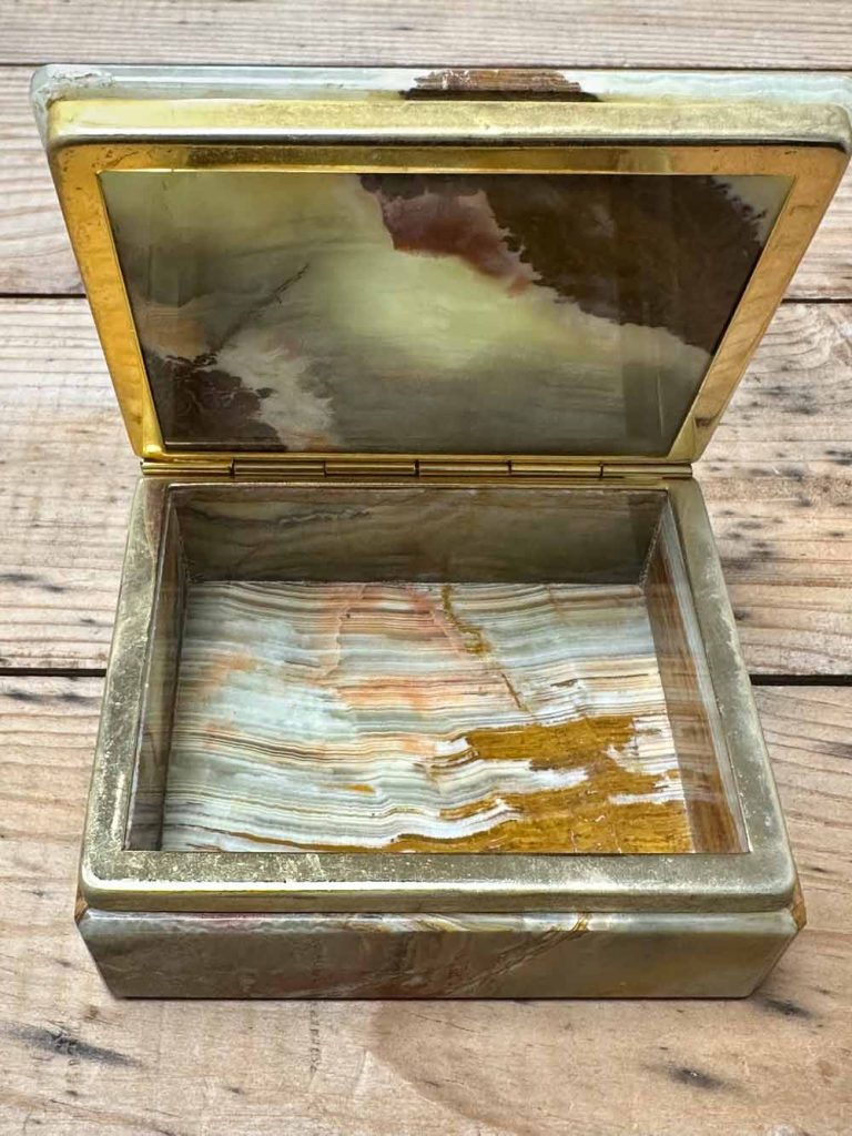 boite en onyx vintage seconde âme