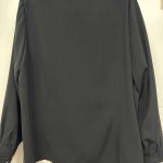 chemise femme vintage noire coutureine friperie