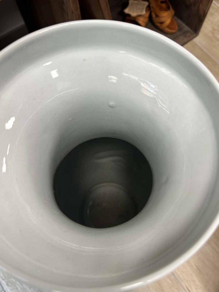 grand vase chinois porcelaine brocante