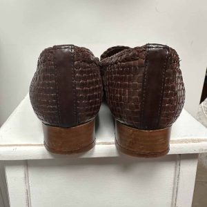 Mocassins en cuir tressé France Mode seconde main