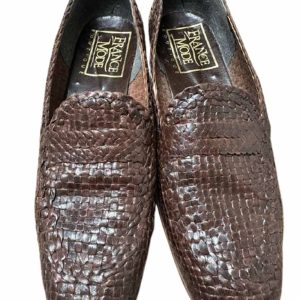 Mocassins en cuir tressé France Mode seconde âme
