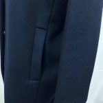 manteau laine max mara bleu marine friperie en ligne