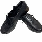 derbies cuir noir robert clergerie