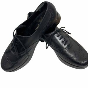 derbies cuir noir robert clergerie