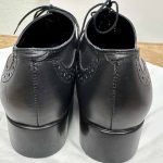 chaussures derbies cuir noir robert clergerie
