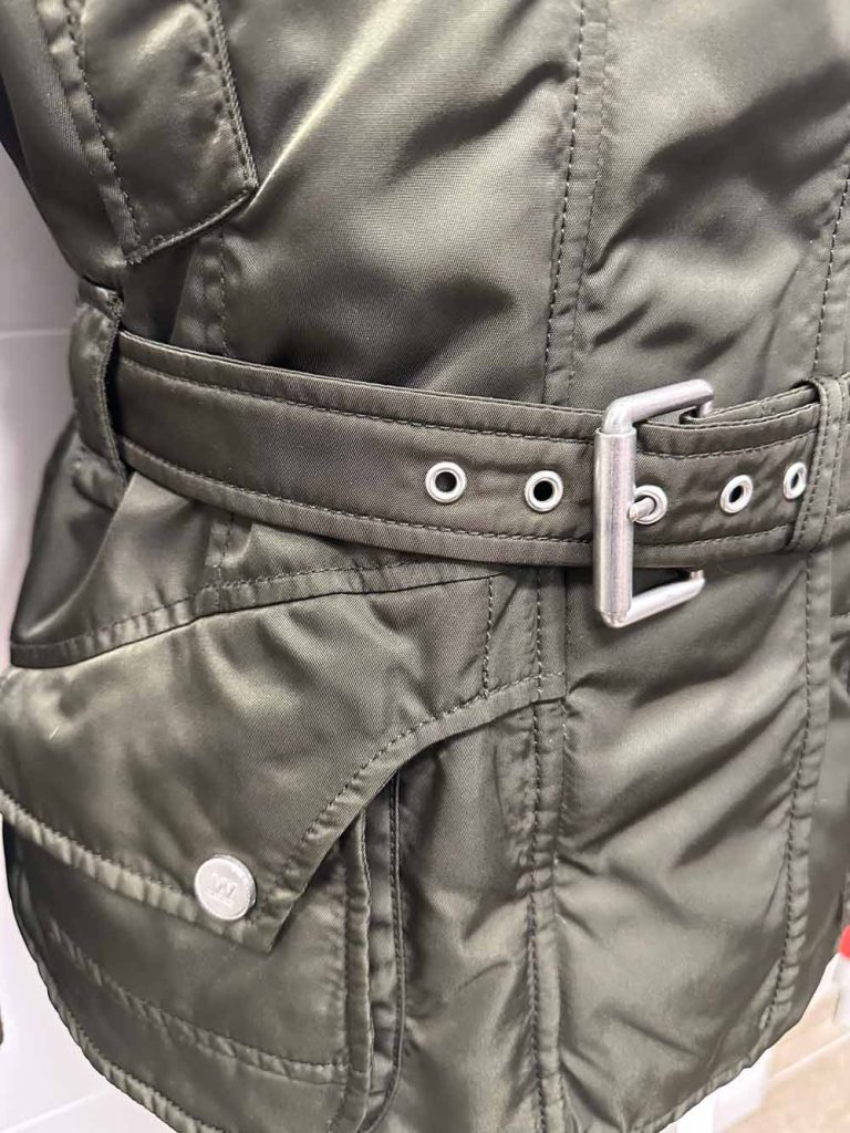 parka kaki max mara weekend col fourrure seconde âme