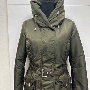 parka kaki max mara weekend col fourrure seconde âme
