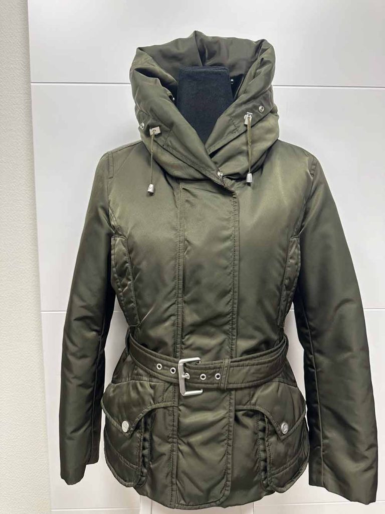 parka kaki max mara weekend col fourrure seconde âme